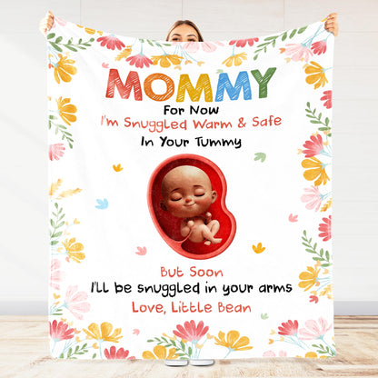 Snuggled Warm And Safe, Love Little Bean