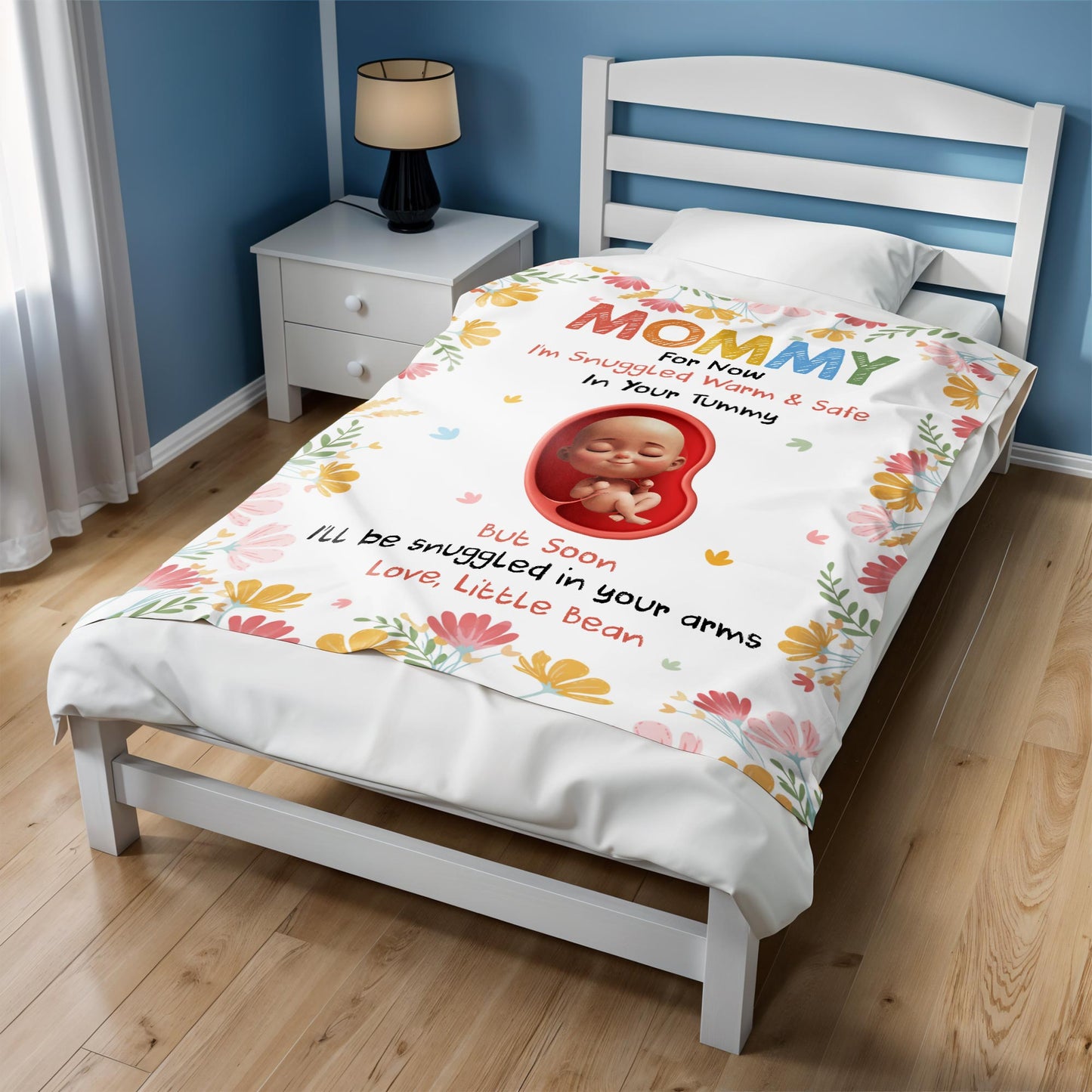 Snuggled Warm And Safe, Love Little Bean