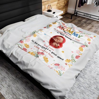 Snuggled Warm And Safe, Love Little Bean