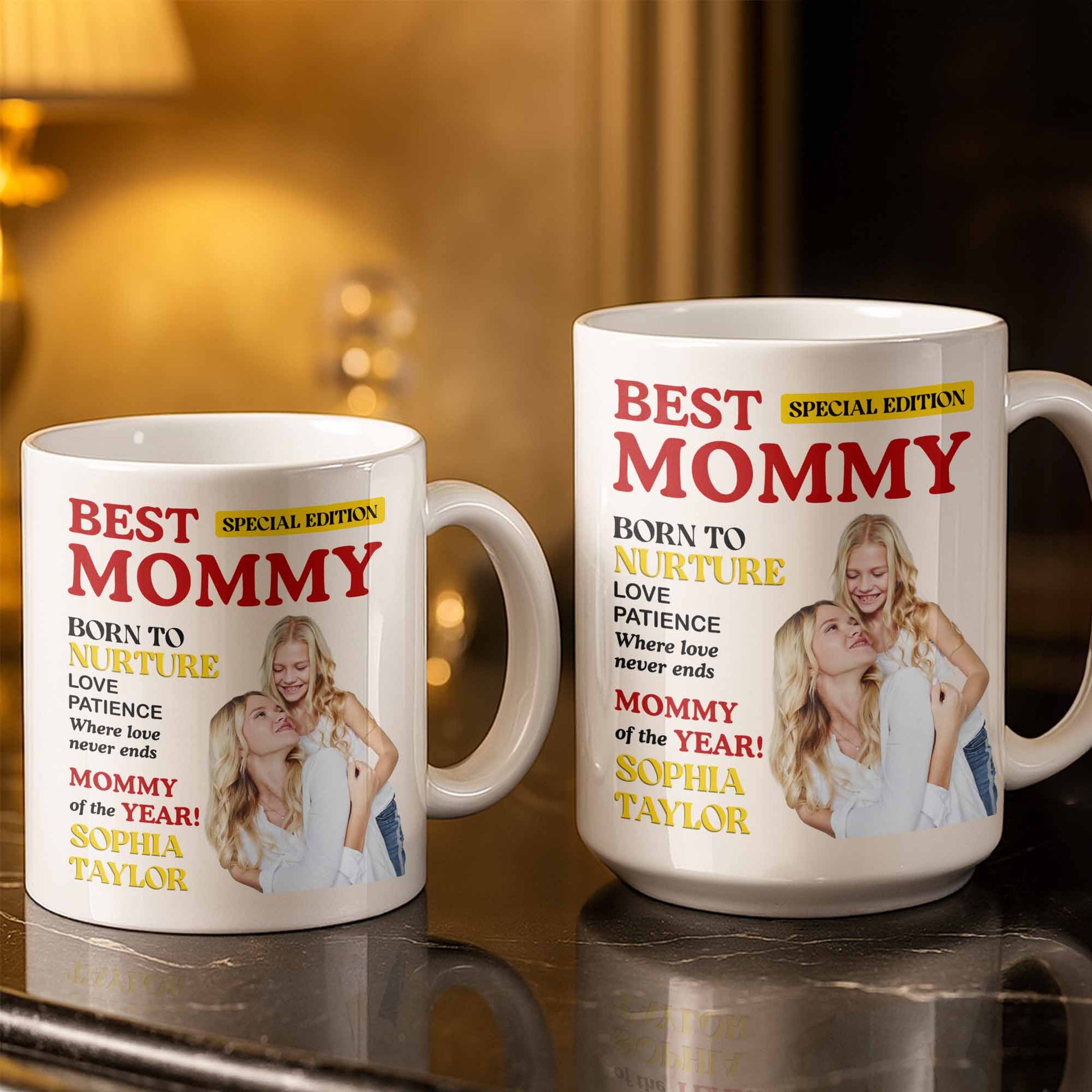 Best Mommy Born To Nurture Love Patience