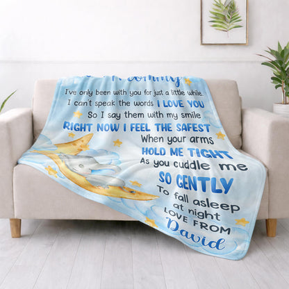 To My Mommy, Elephant And Moon Design