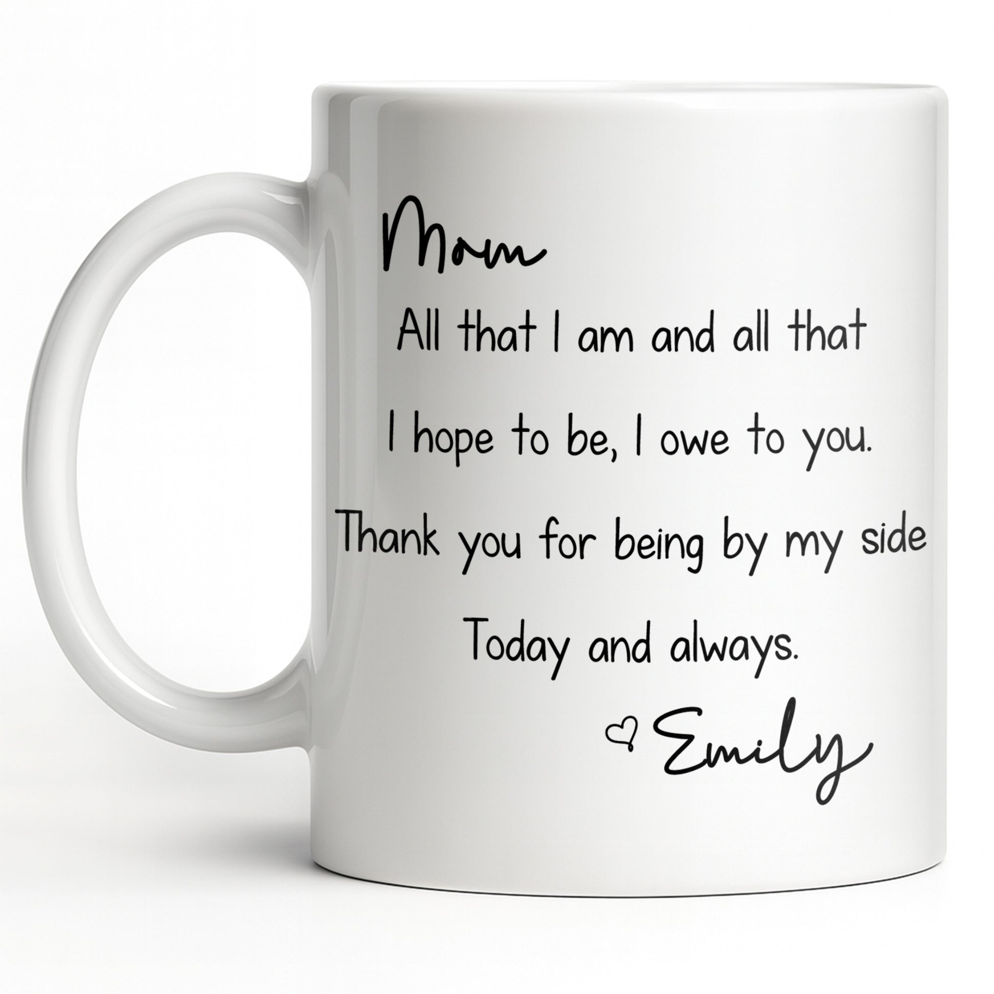 Mom, All That I Am And All That I Hope To Be