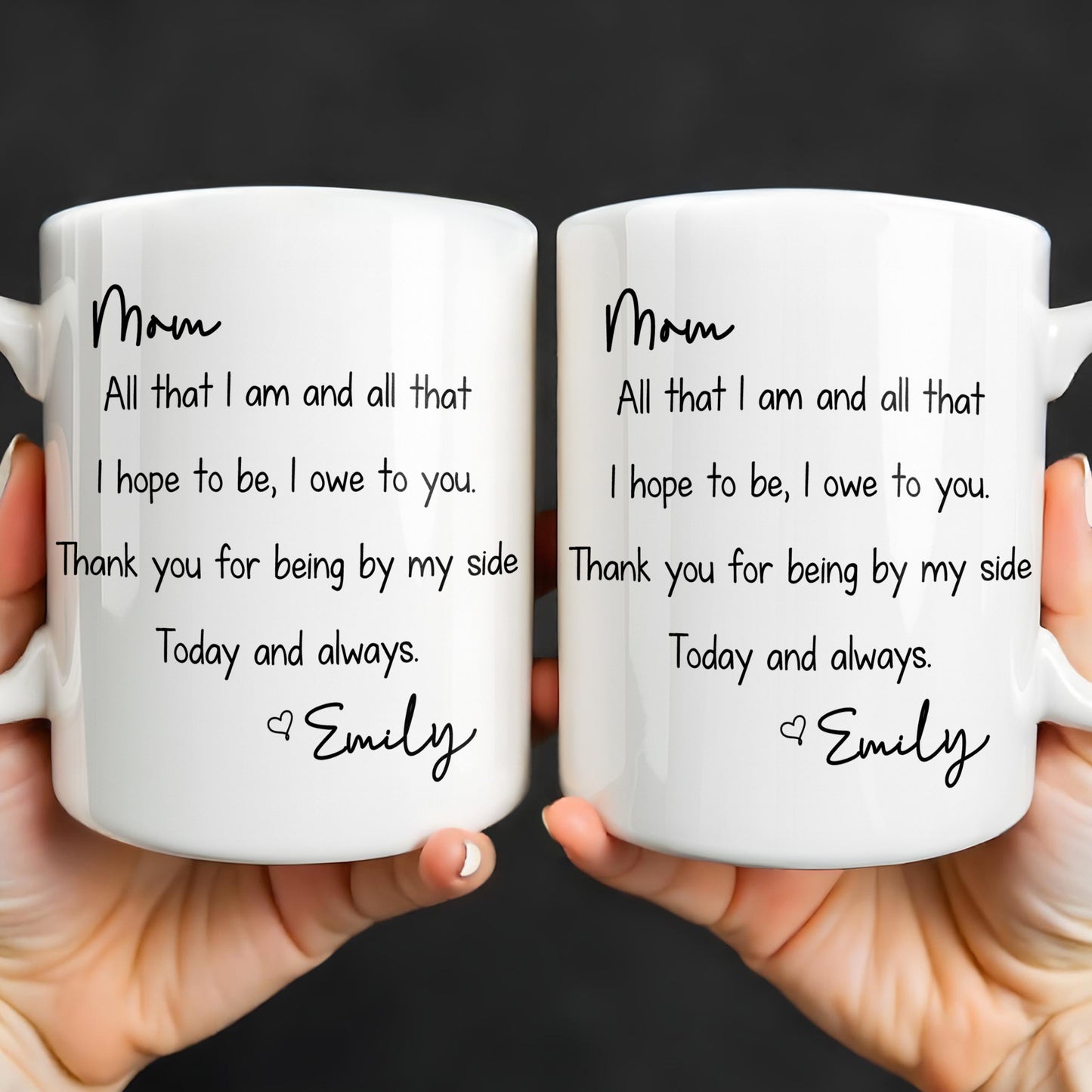 Mom, All That I Am And All That I Hope To Be