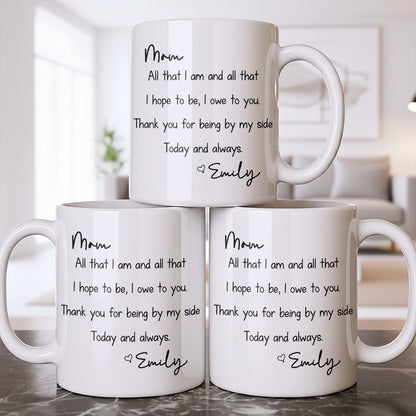 Mom, All That I Am And All That I Hope To Be