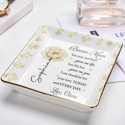 Bonus Mom, Thankful For Your Love Every Day, Flower