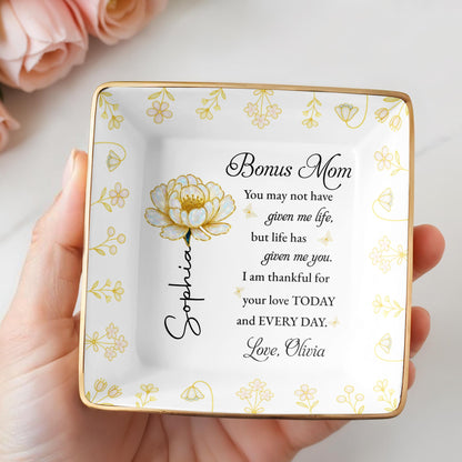 Bonus Mom, Thankful For Your Love Every Day, Flower