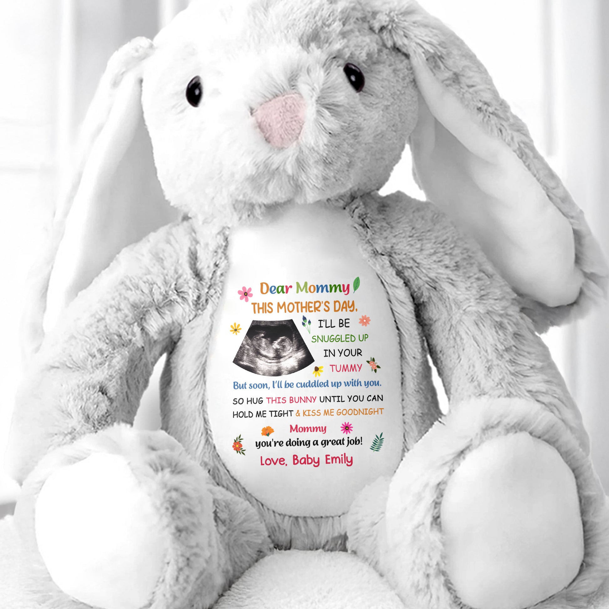 Dear Mommy, This Mother's Day Bunny