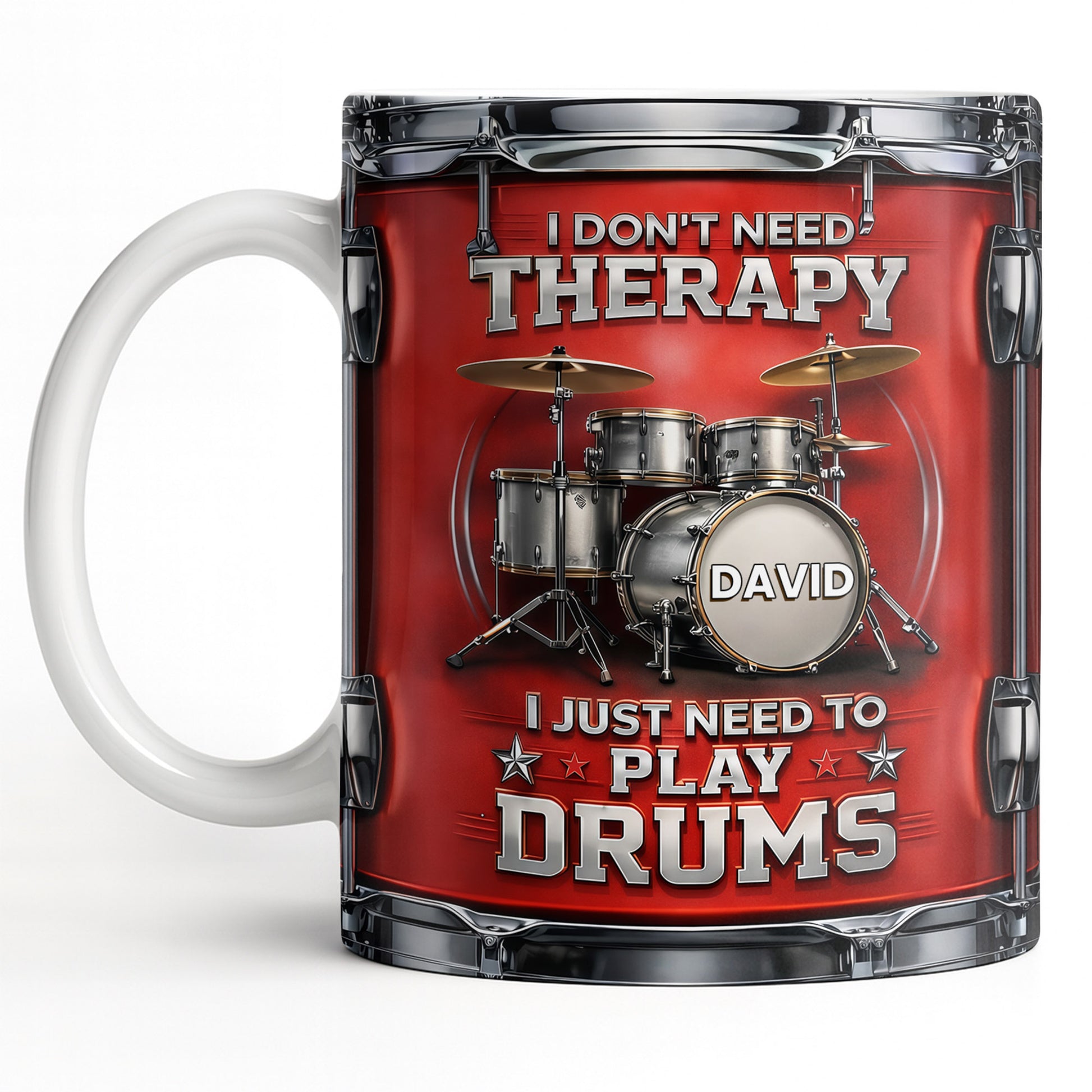 I Don't Need Therapy I Just Need To Play Drums Drum Set Design