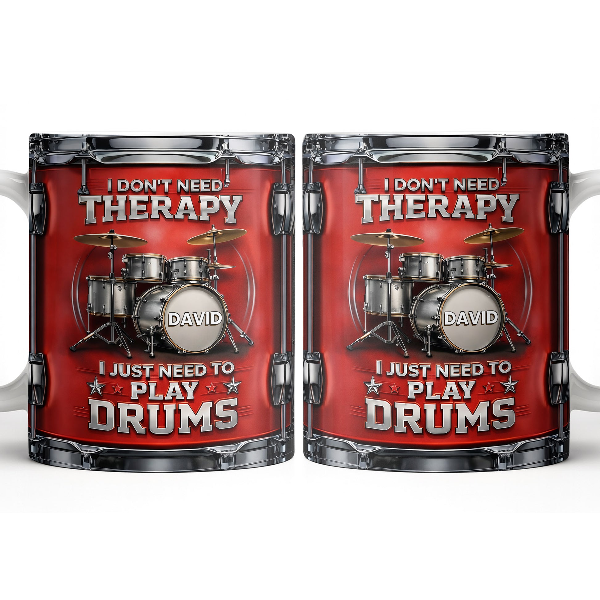 I Don't Need Therapy I Just Need To Play Drums Drum Set Design