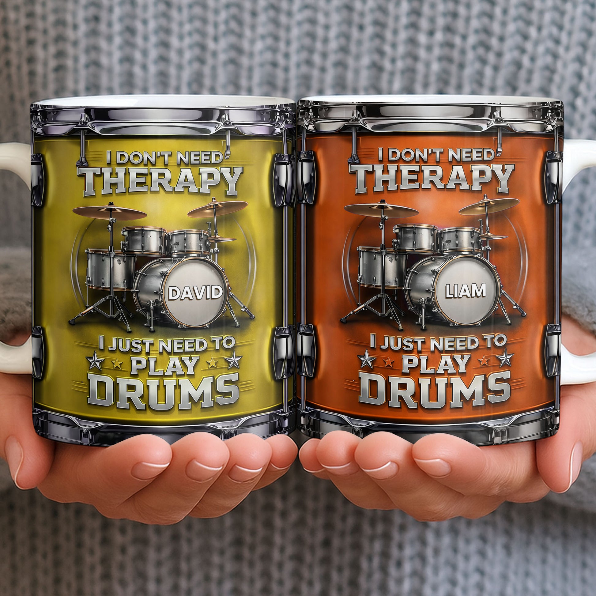 I Don't Need Therapy I Just Need To Play Drums Drum Set Design