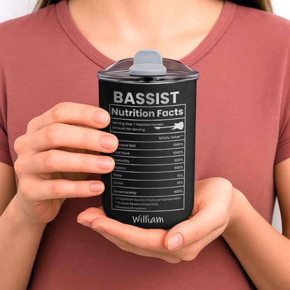 Bassist Nutrition Facts Talented Human Bass Guitar