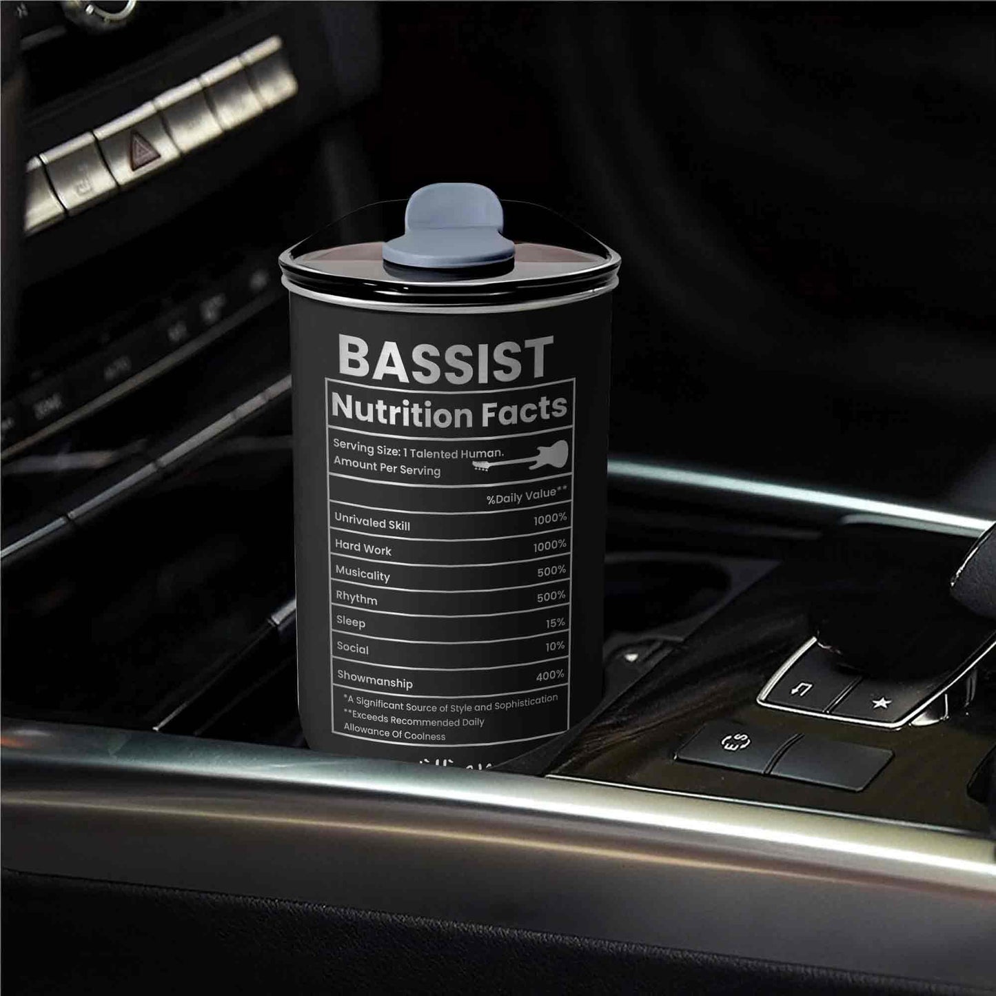 Bassist Nutrition Facts Talented Human Bass Guitar