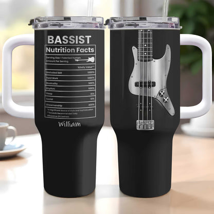 Bassist Nutrition Facts Talented Human Bass Guitar Design
