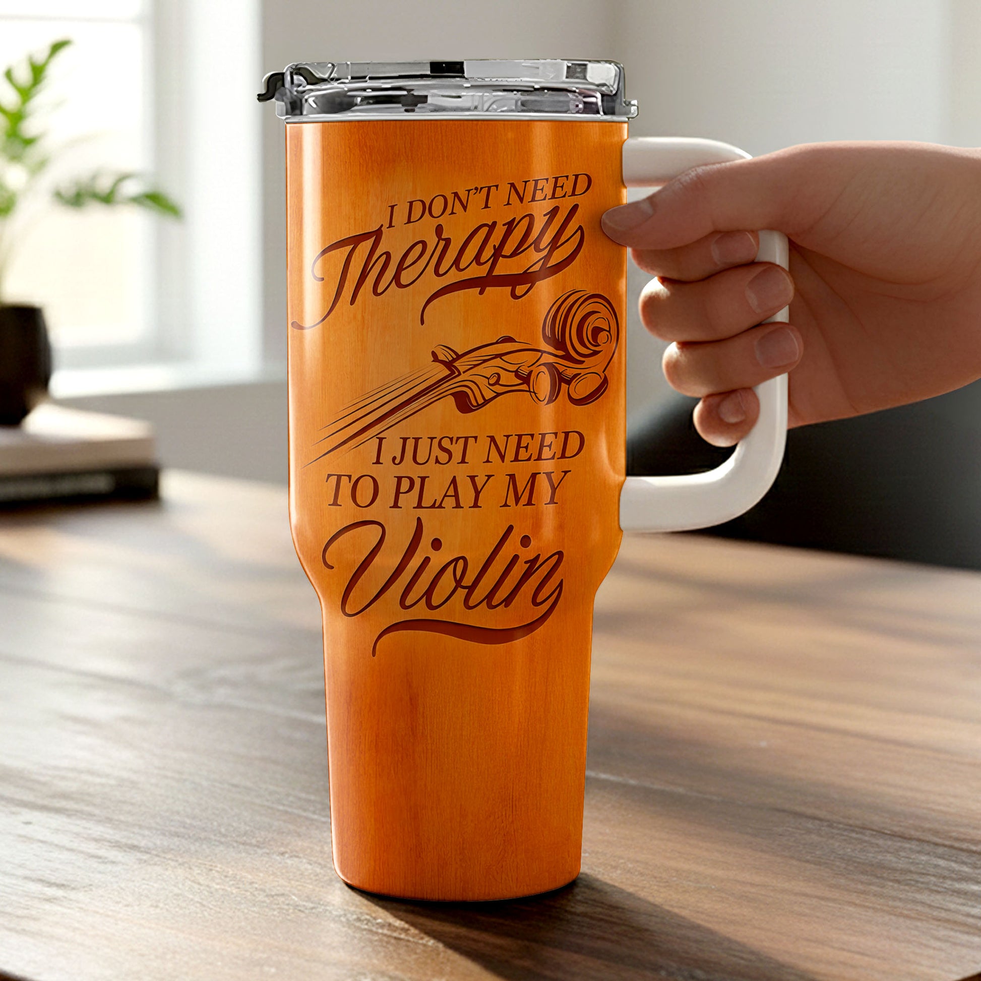 I Don't Need Therapy I Just Need To Play My Violin Musical Instrument