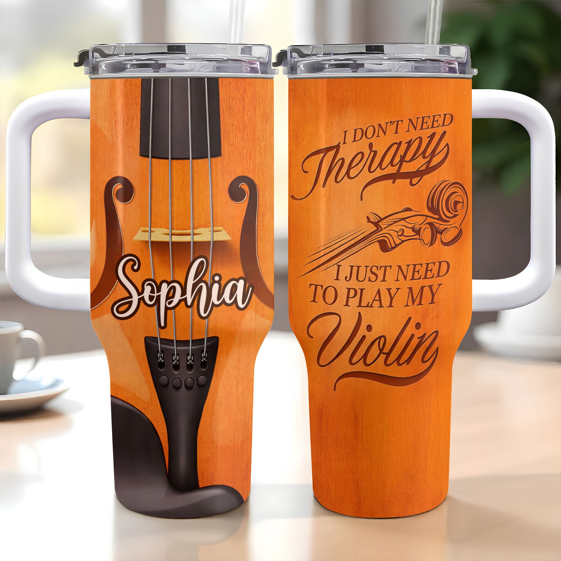 I Don't Need Therapy I Just Need To Play My Violin Musical Instrument