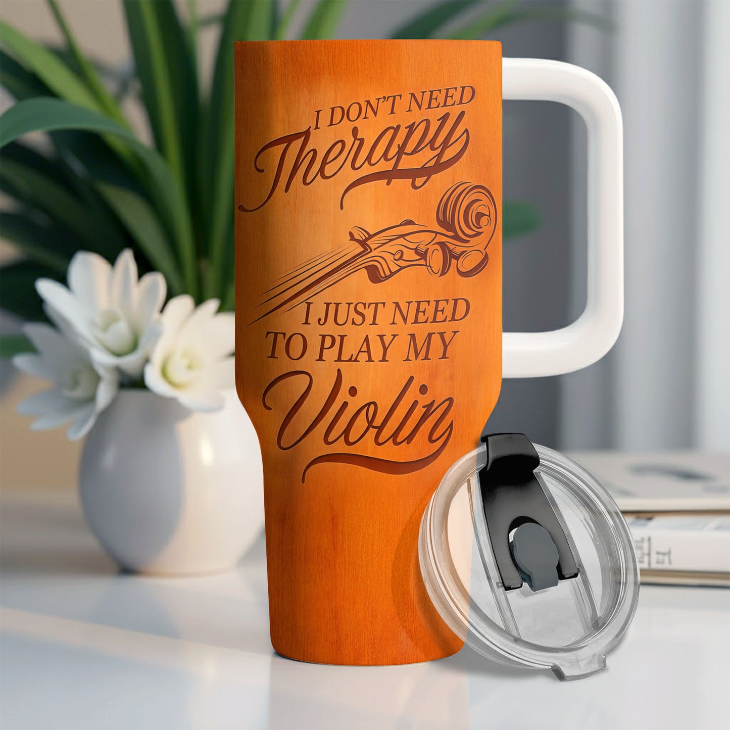 I Don't Need Therapy I Just Need To Play My Violin Musical Instrument