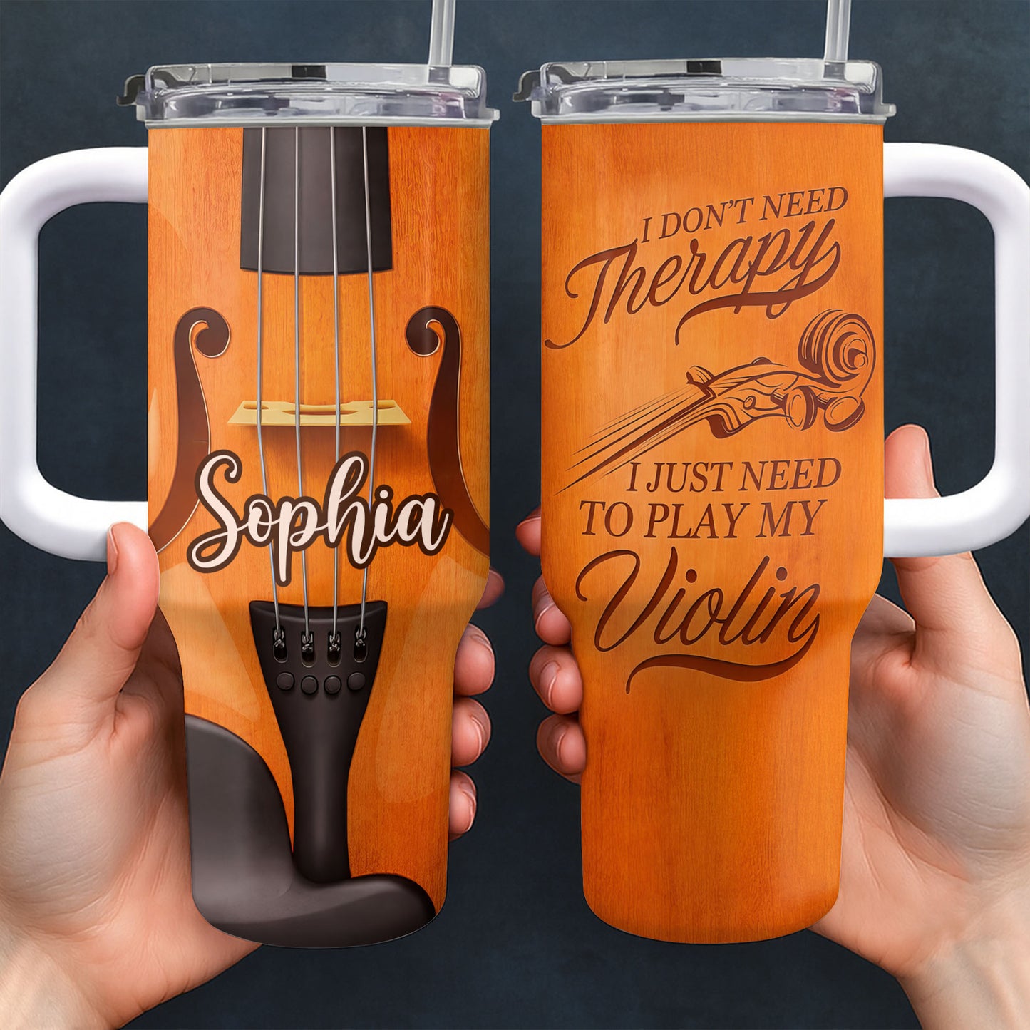 I Don't Need Therapy I Just Need To Play My Violin Musical Instrument