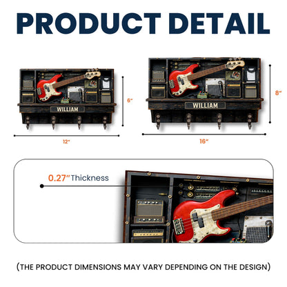 Music Is Life Rock Your World Bass Guitar And Amplifier