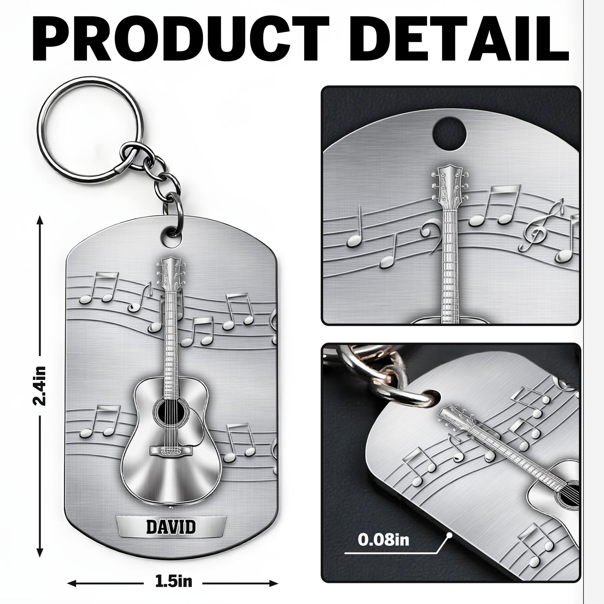 Music Is The Sound Of The Soul Acoustic Guitar And Notes