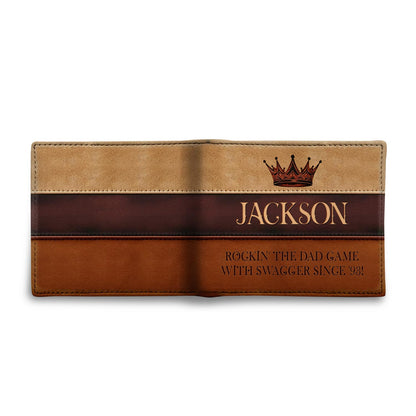 King Wallet - Men's Leather Wallet - MW03