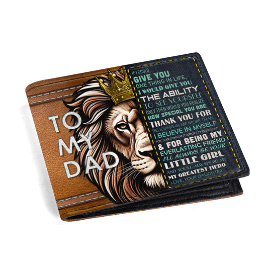 To My Dad - Men's Leather Wallet - MW16