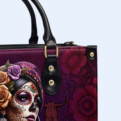 Texas Chica - Bolso de mano de cuero personalizado - MX05