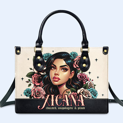 Xicana - Personalized Custom Leather Handbag - MX09