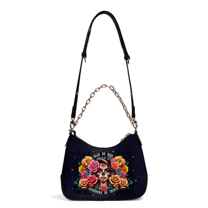 Hija De Dios - Personalized Custom Chain Crossbody Handbag - MX13CH