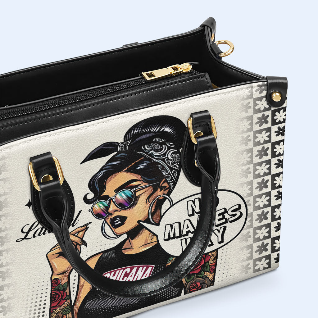 No Mames Way - Sac à main en cuir personnalisé - MX15