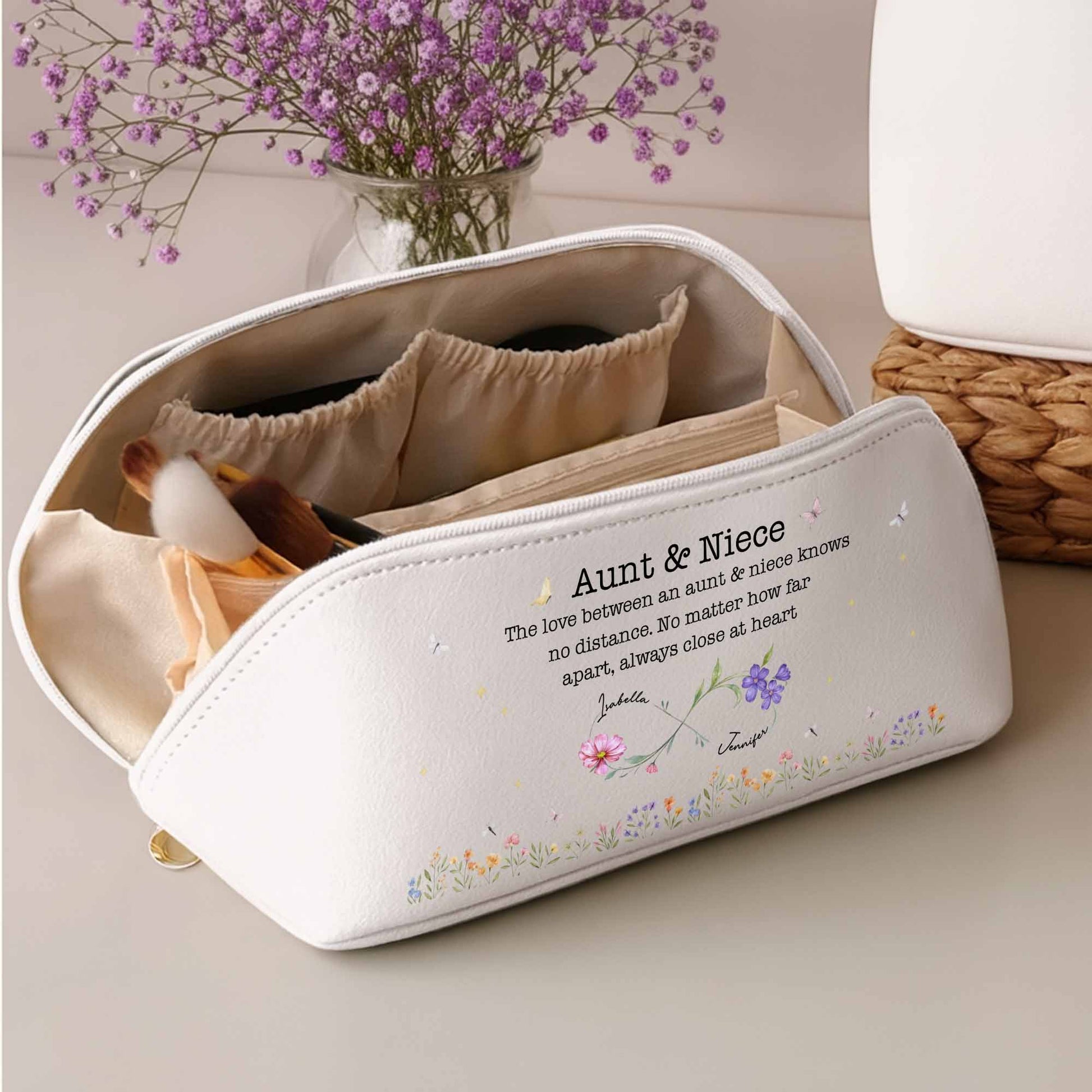 The Love Between An Aunt & Niece, Flowers And Stars