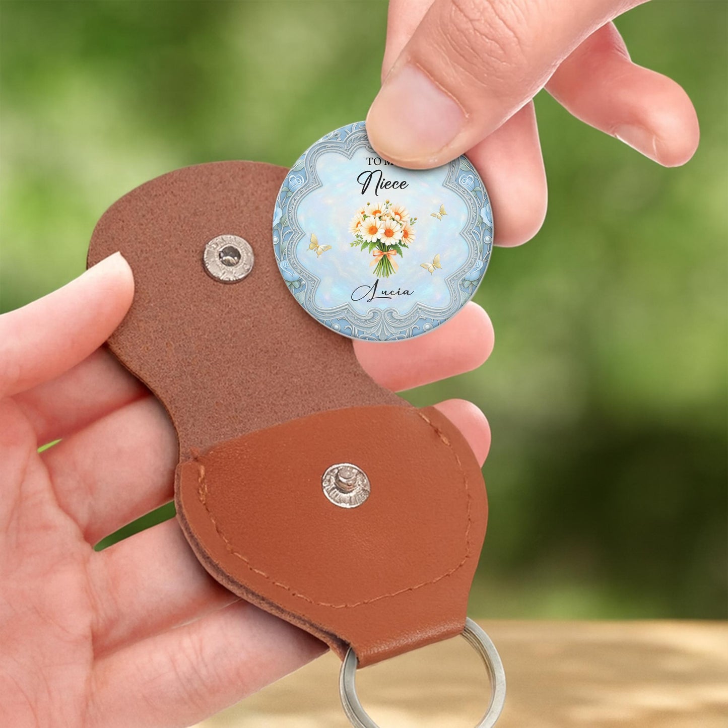 To My Niece, Remember Whose Niece You Are, Flowers and Crown