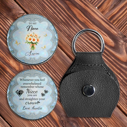 To My Niece, Remember Whose Niece You Are, Flowers and Crown