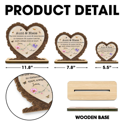 Love Between Aunt And Niece, Butterflies And Flowers