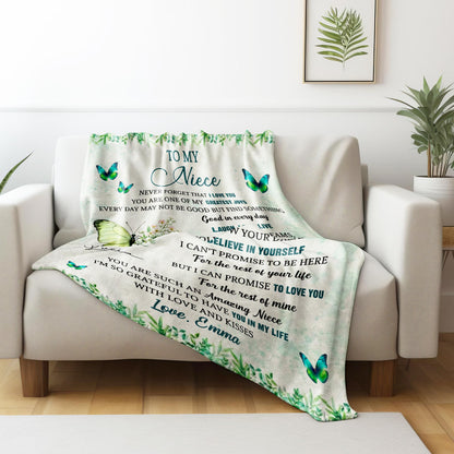 To My Niece, Butterflies and Flowers