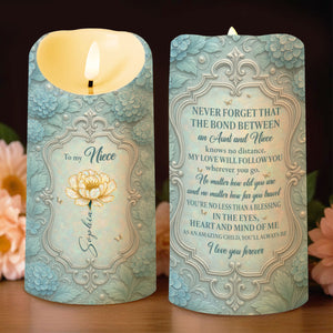 Bond Between Aunt And Niece, Beautiful Floral Design