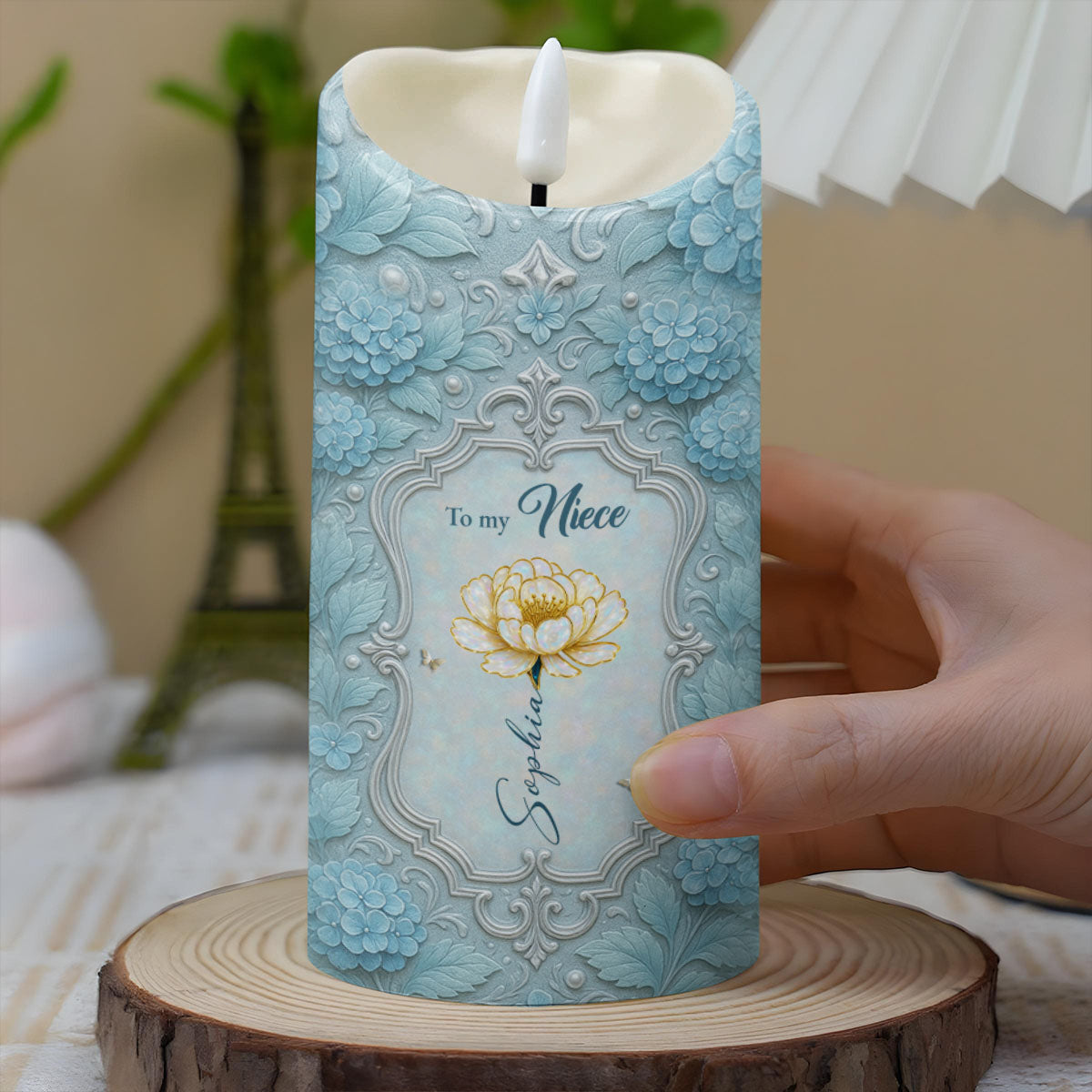 Bond Between Aunt And Niece, Beautiful Floral Design