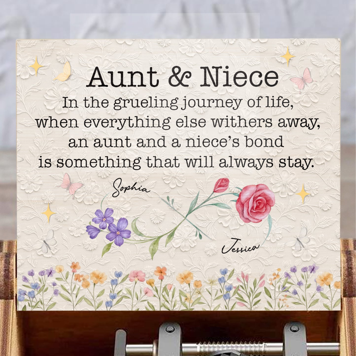 Aunt & Niece, Lifelong Bond Music Box