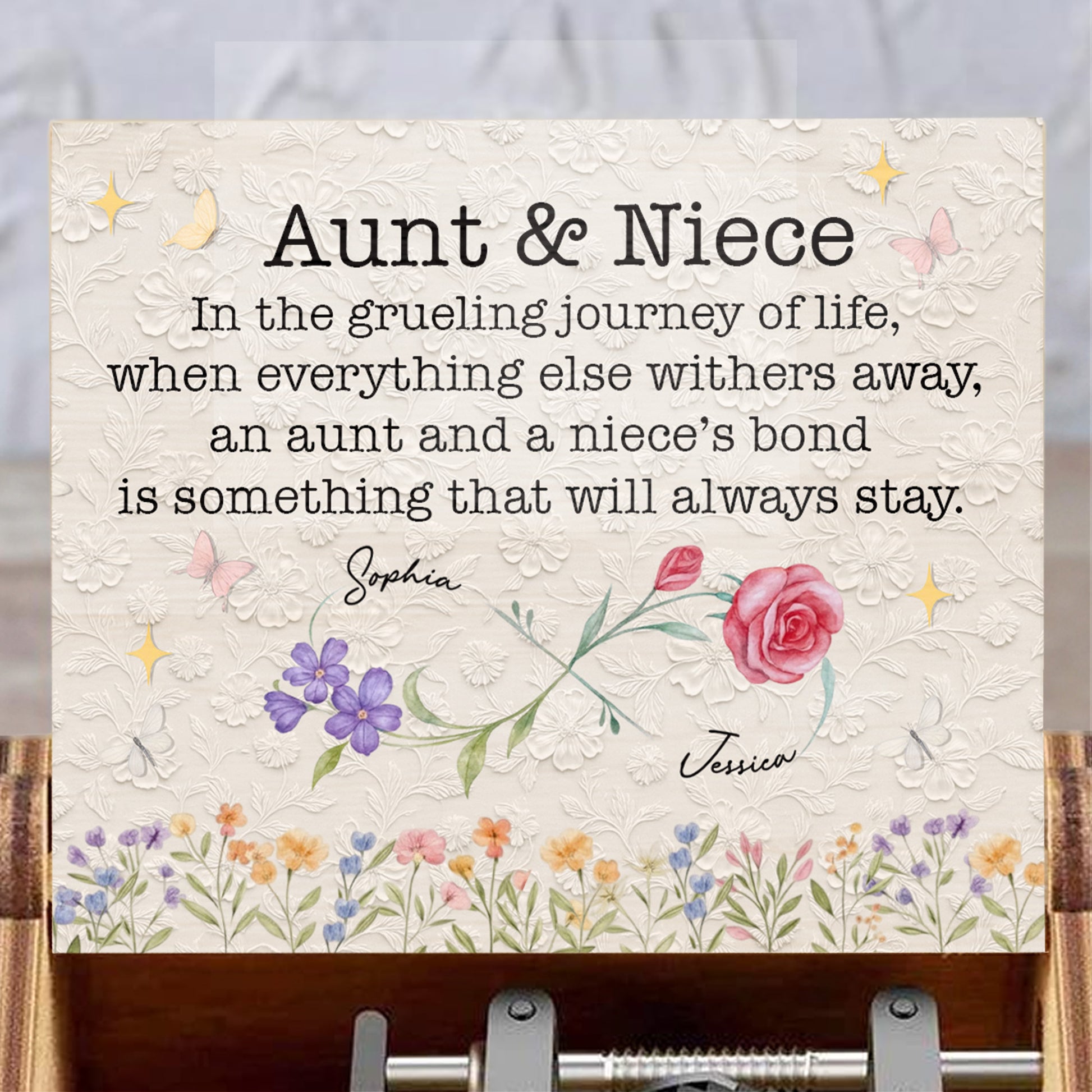 Aunt & Niece, Lifelong Bond Music Box