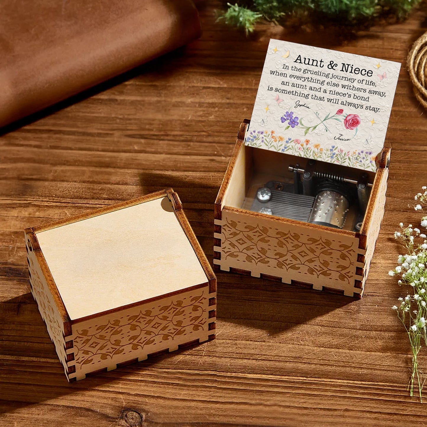 Aunt & Niece, Lifelong Bond Music Box