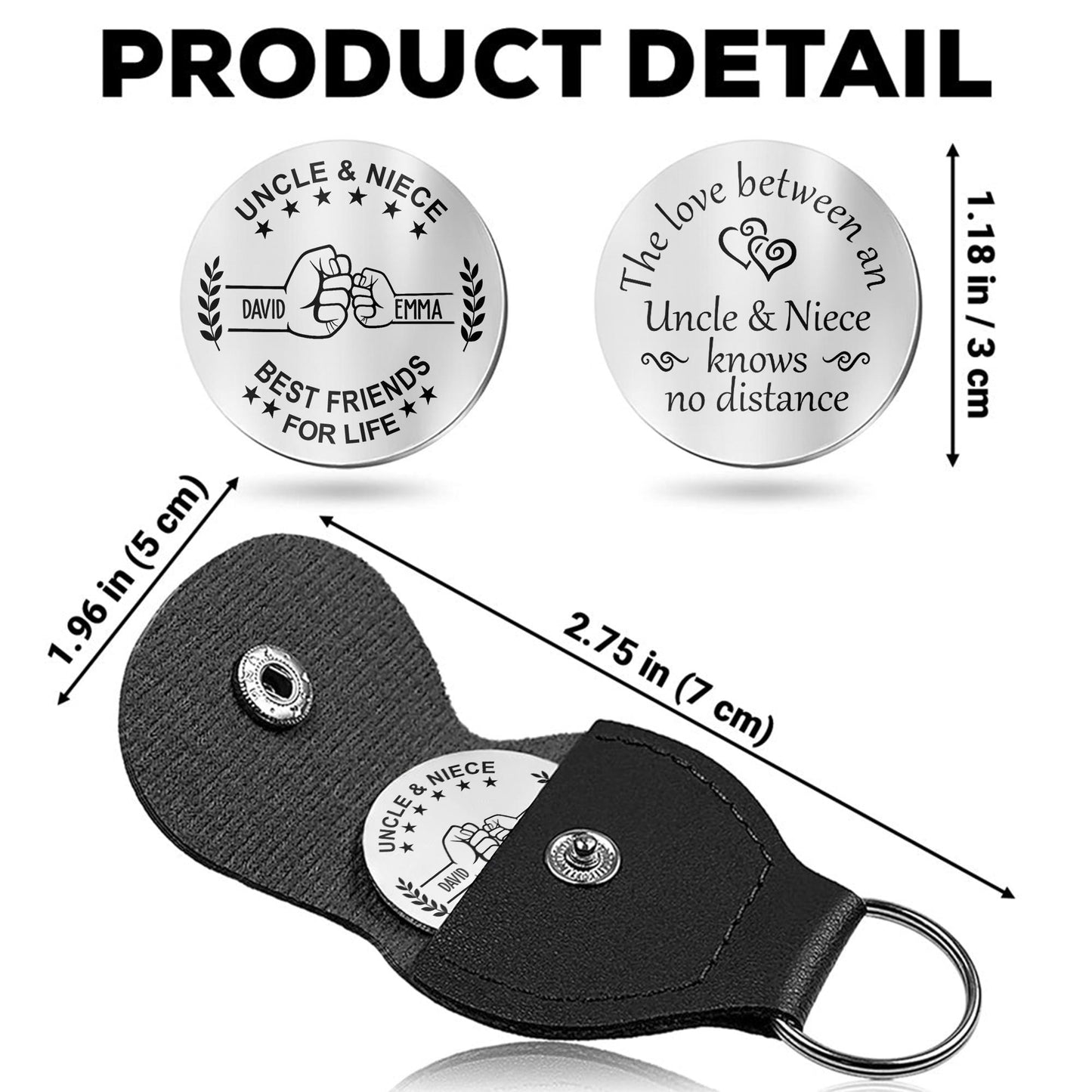 The Love Between An Uncle And Niece, Heart And Fist Bump