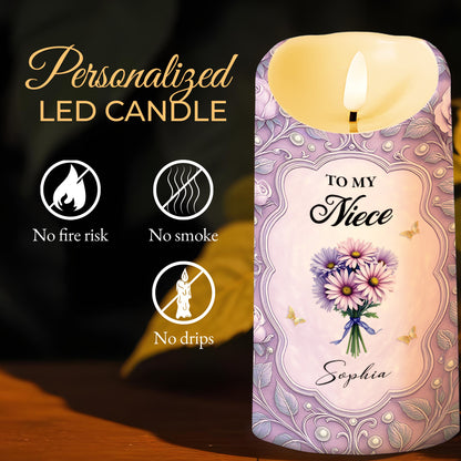 To My Niece, Beautiful Flowers and Butterflies