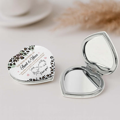 The Bond Between An Aunt And Niece Leopard Print Infinity Flower