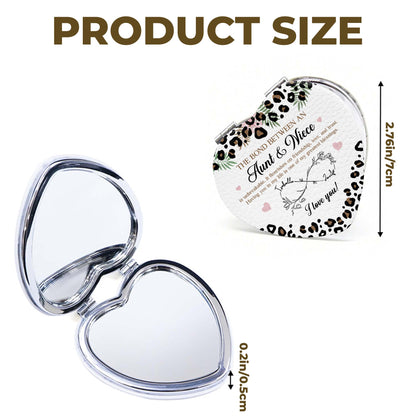 The Bond Between An Aunt And Niece Leopard Print Infinity Flower