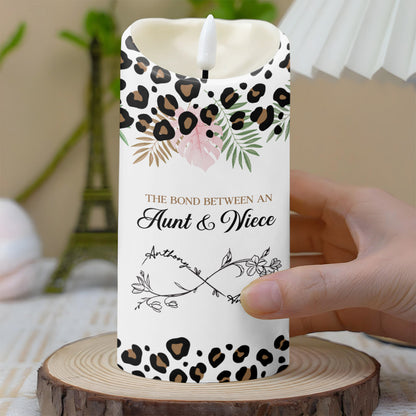 The Bond Between An Aunt & Niece, Flowers And Leopard Print