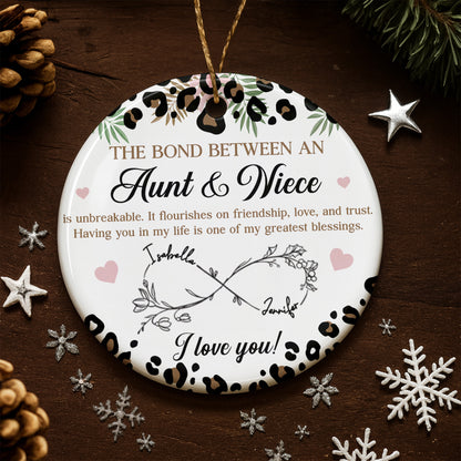 The Bond Between An Aunt & Niece, Leaves and Hearts