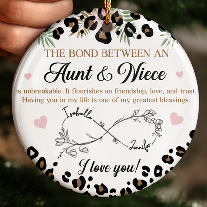 The Bond Between An Aunt & Niece, Leaves and Hearts