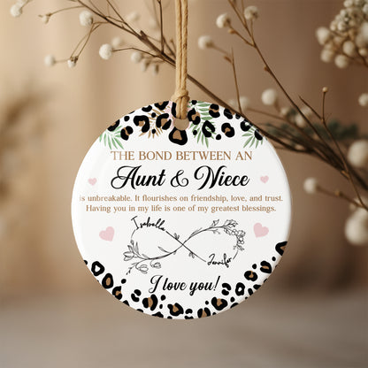 The Bond Between An Aunt & Niece, Leaves and Hearts