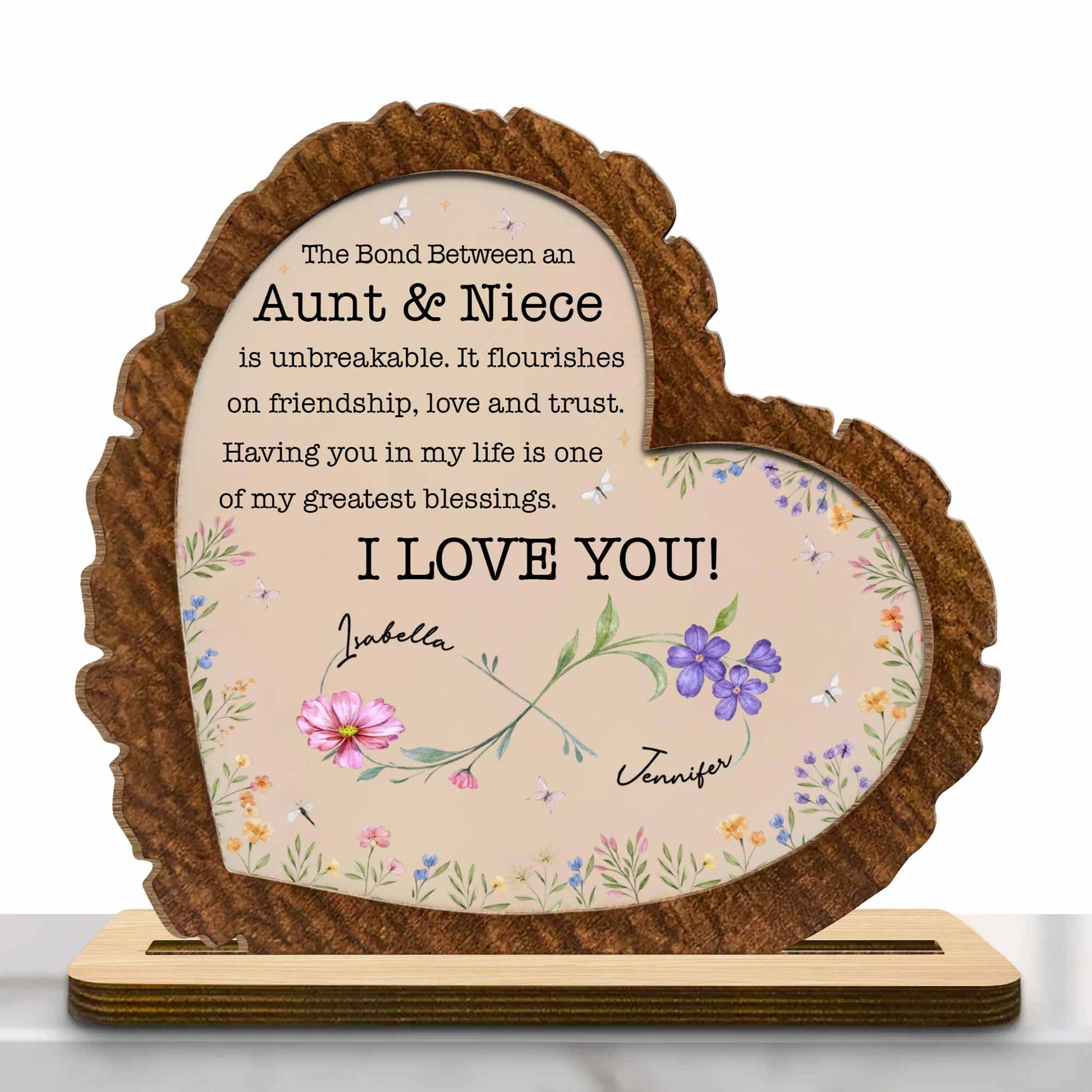 The Bond Between an Aunt & Niece, Flowers