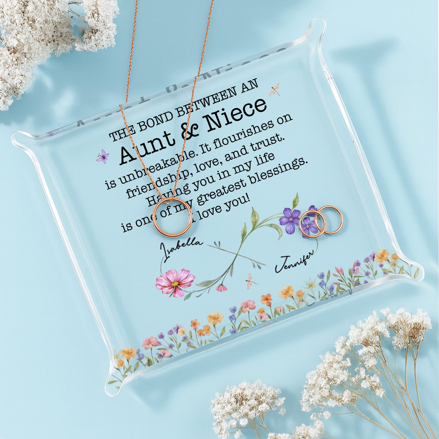 The Bond Between An Aunt & Niece, Flowers