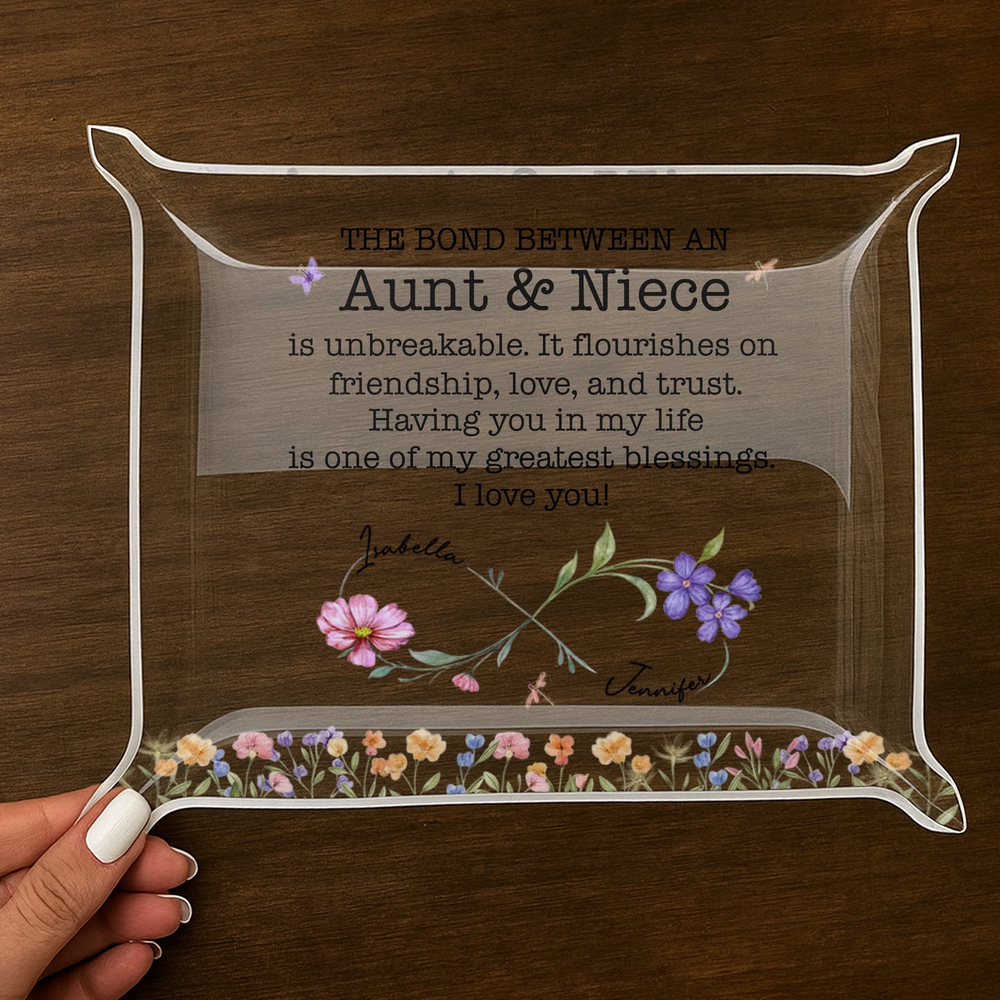 The Bond Between An Aunt & Niece, Flowers